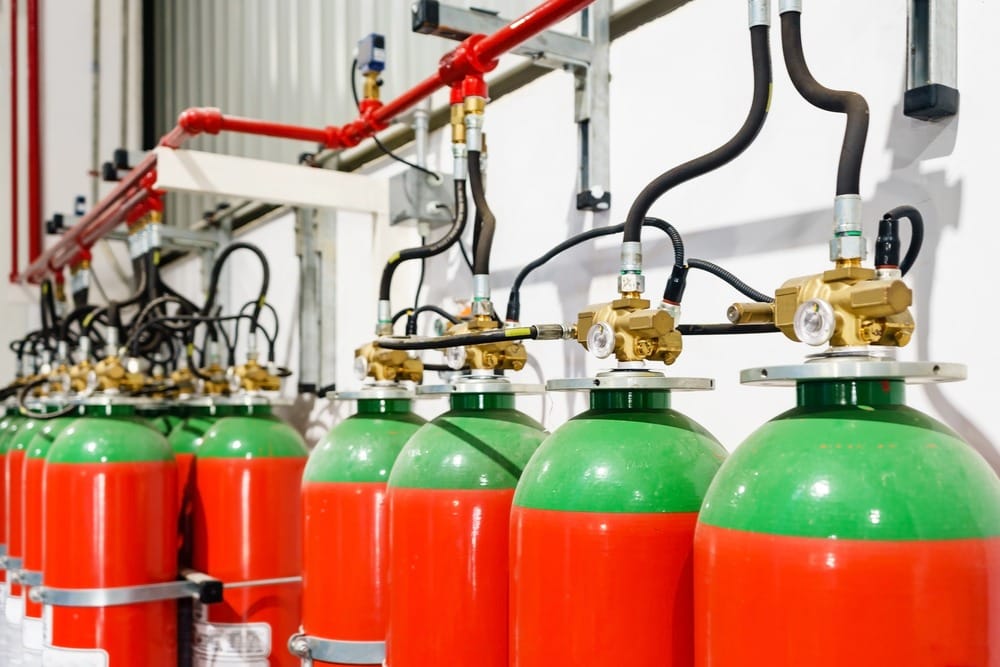 Industrial Gas Suppression System
